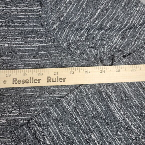 Washington Nationals Mens Large Sweatshirt Getting Faster Space Dye 1/4 Zip Gray - Picture 11 of 12